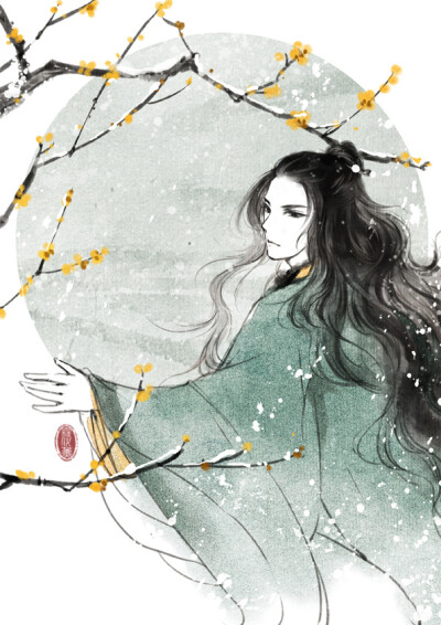 【顾美人~ 顾惜朝】YIN {雪代薰画作} 点开中图