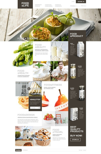 Food | #webdesign #i...