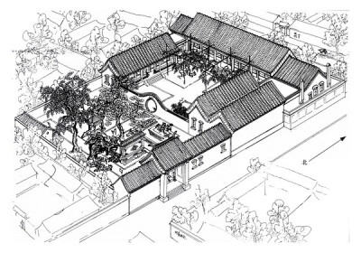 【传统外衣现代囊】 东城区建国门内宝盖胡同3号