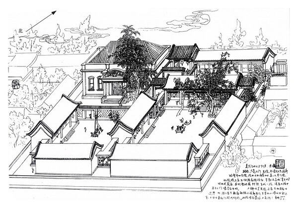 【八月十五云遮月】 西城區(qū)復(fù)興門內(nèi)大街90號 2002年8月6日