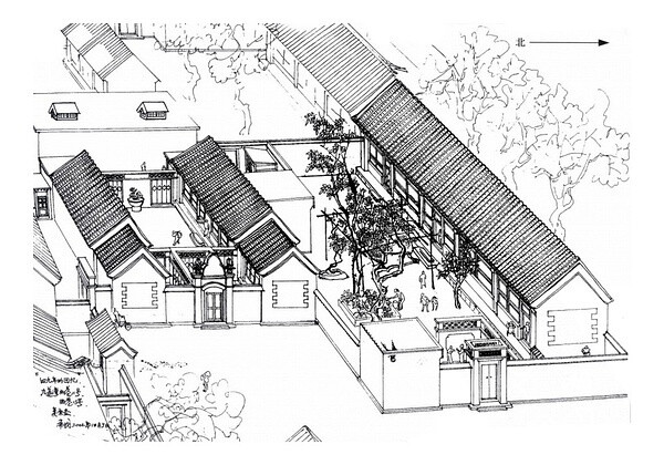 【多设屏门遮欠缺】 东城区九道湾西巷13号 2002年11月5日