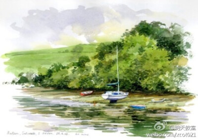 英国Jeremy Ford 唯美#水彩风景#画