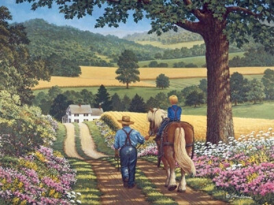 快乐是最好的天气。by'John Sloane