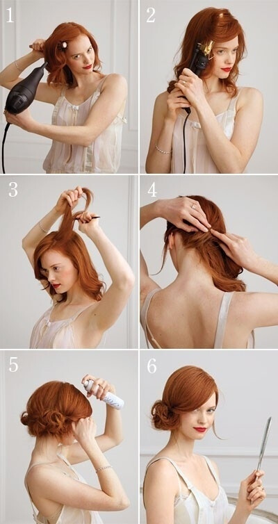 Side Chignon for Medium-Length Hair | How To Get Summer's 27 Best Hairstyles