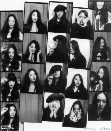 Celeb ▎郑秀晶Krystal for Oh Boy! Magazine ★杉与衫