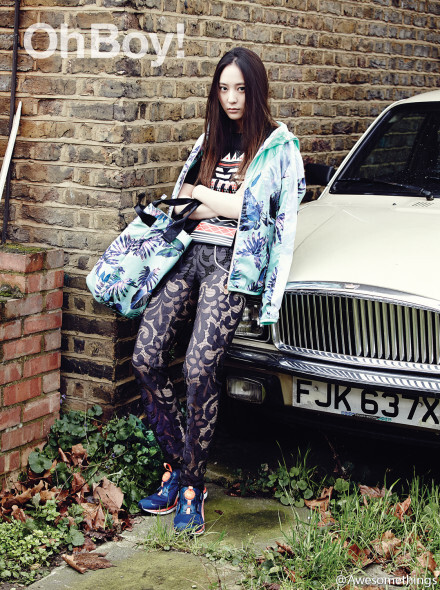 Celeb ▎郑秀晶Krystal for Oh Boy! Magazine ★杉与衫