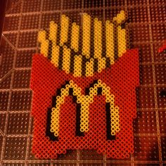 McDonalds french fries hama perler beads by michelle022893