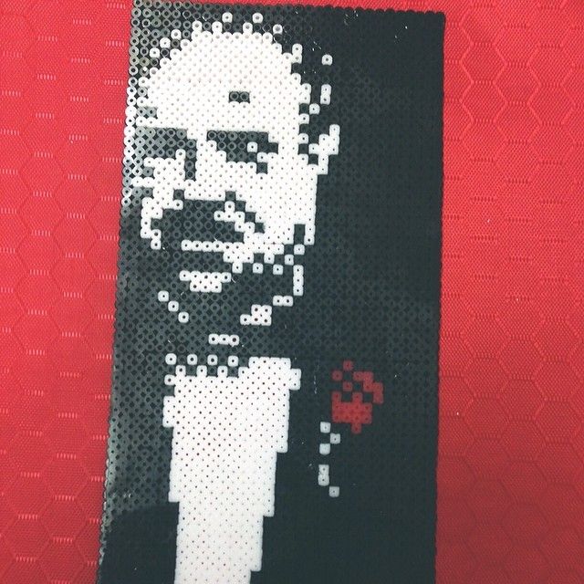 The Godfather perler bead art by shineyee427