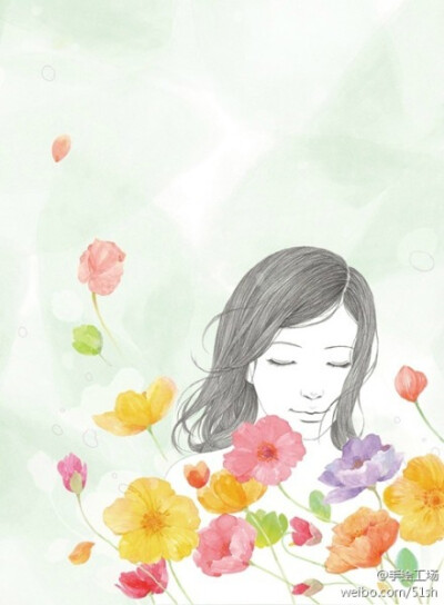 春天花会开~【Park Man-Hee · 图】