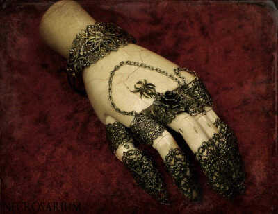 Visual Kei Ultimate Claw Ring Set by Necrosarium