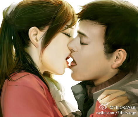 最近好喜欢这种风格的画..