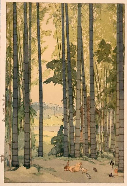 日本近代版画丨 作者：吉田博（Hiroshi Yoshida）