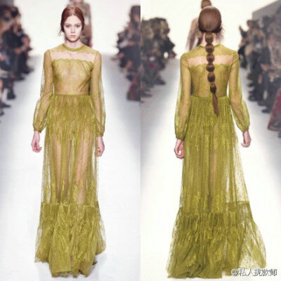 Valentino F/W 2014┃仙气缭缭，仙裙飘飘......（via Dipsy迪西）想学搭配，请关注@私人挑款师 。 （转）