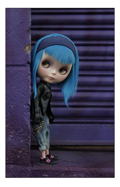 Blue purple blythe