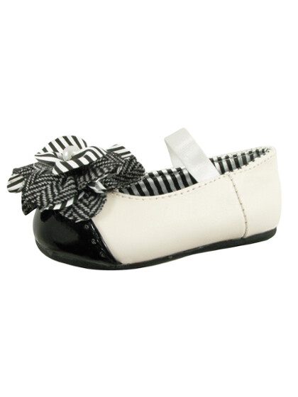 Baby Stripe Flower Flat