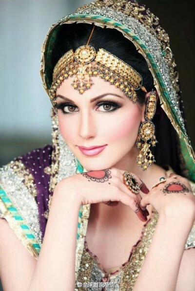 印度新娘，你好美！