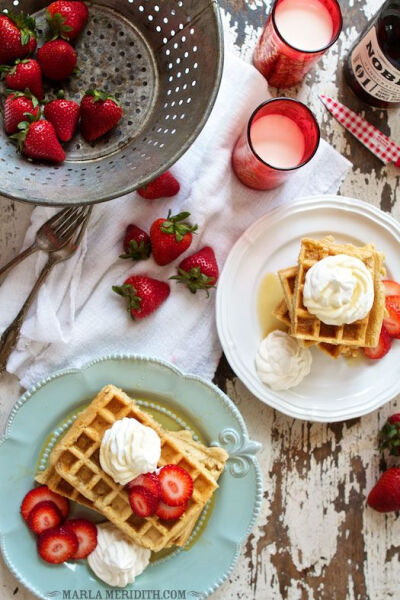 Gluten Free Oat Waffles | FamilyFreshCooking.com