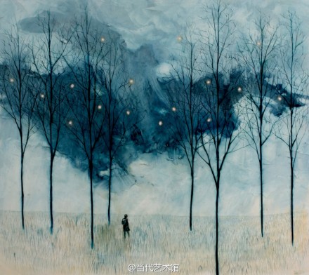 英国画家 Daniel Ablitt 的油画作品，灵感主要来自电影、小说、旅行、童年记忆。