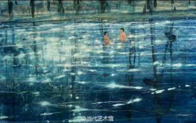 英国画家 Daniel Ablitt 的油画作品，灵感主要来自电影、小说、旅行、童年记忆。