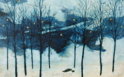 英国画家 Daniel Ablitt 的油画作品，灵感主要来自电影、小说、旅行、童年记忆。