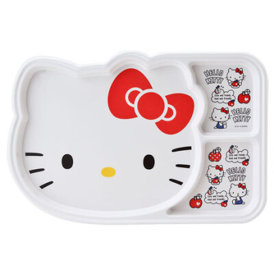 hello kitty 分格餐盘