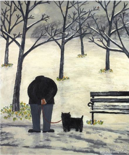 一个男人和他养的狗~【Gary Bunt · 图】