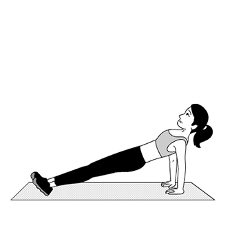 9个简单易懂的gif教你全方位的锻炼核心~跟小肚腩说bye bye啦~每个