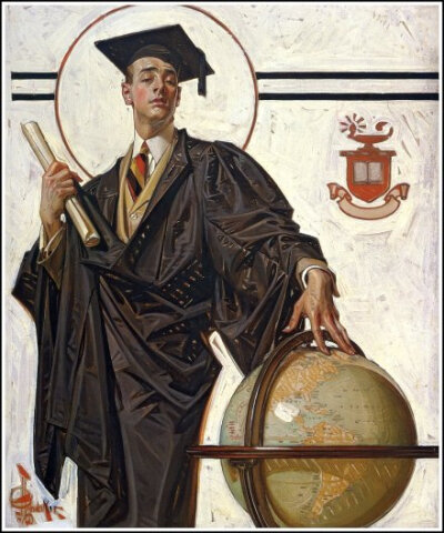 【JC Leyendecker作品整理】之前说过的JC插画的图包整理。总计2200张，大小为680MB。包括全部322期刊SEP封面，其它图书封面插画870张；广告480张；照片、细节图等470张；一些大图和杂志封面无LOGO图380张。杂志图都…