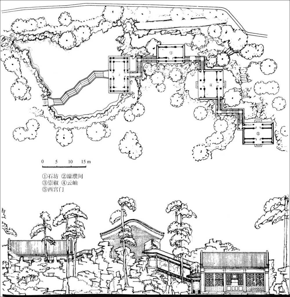 拙政园平面图