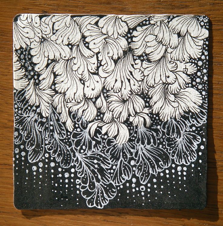 Zentangle: Sanibelle Challenge Great blog for Zentangles