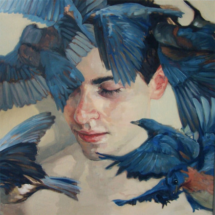 艺术家Meghan Howland的油画作品～