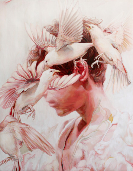 艺术家Meghan Howland的油画作品～