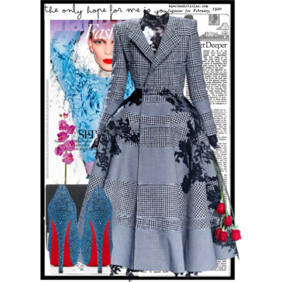 A fashion look from November 2013 featuring Christian Louboutin pumps, Miss Selfridge clutches and Thom Browne dresses. Browse and shop related looks.