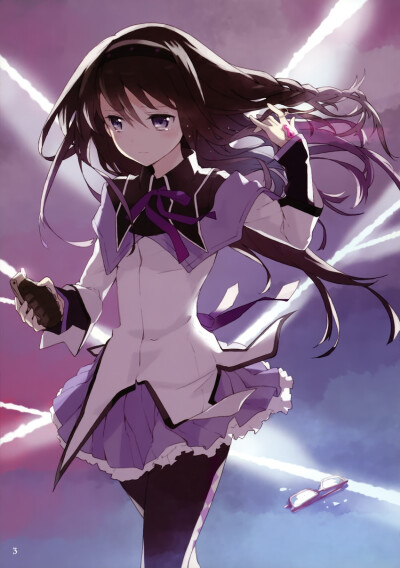 akemi homura (mahou shoujo madoka magica) drawn by tiv - Danbooru