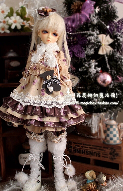 【菲奥娜的魔法箱】限定BJD*SD娃衣4...