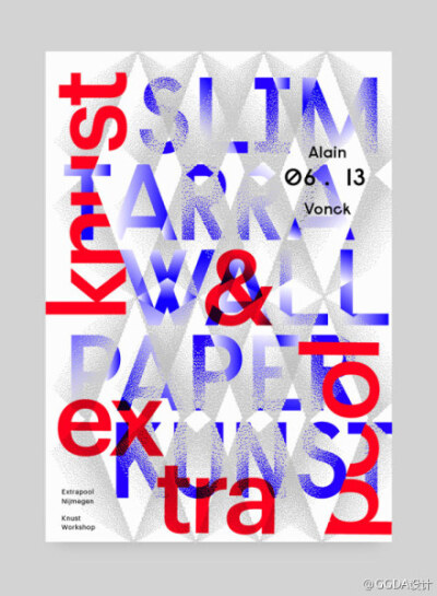 #ggda365 # Alain Vonck 的作品 @靳叔_靳埭强 @陆俊毅_设计现场 @最美字体 @凃志初
