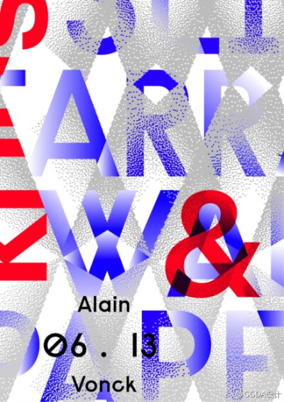 #ggda365 # Alain Vonck 的作品 @靳叔_靳埭强 @陆俊毅_设计现场 @最美字体 @凃志初