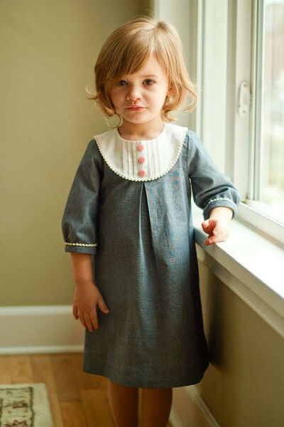 Oliver + S Chambray Playdate Dress