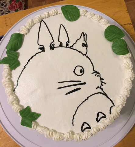 龙猫蛋糕