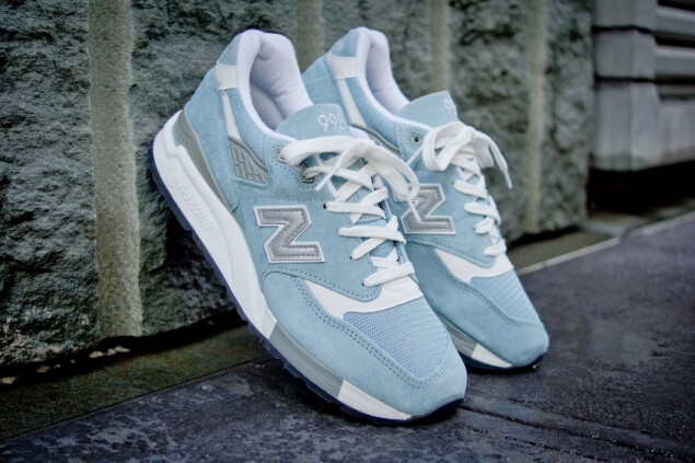 纽巴伦new balance m998 ligth blue 泳池蓝