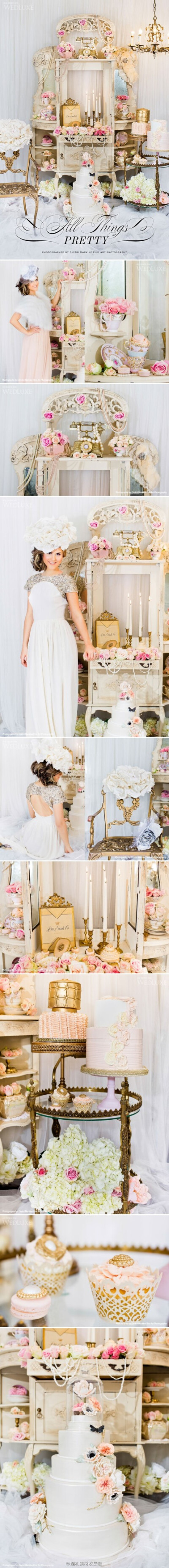 粉色奢华party布置灵感 |粉色奢华party布置灵感 by 婚礼素材收集者 (共9张图片)