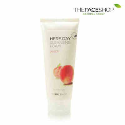 The Face Shop 洗面奶 草本水蜜桃泡沫洁面膏 170g ¥ 28.00