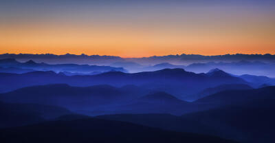 Photograph Misty Mountains by DB Photographe on 500px