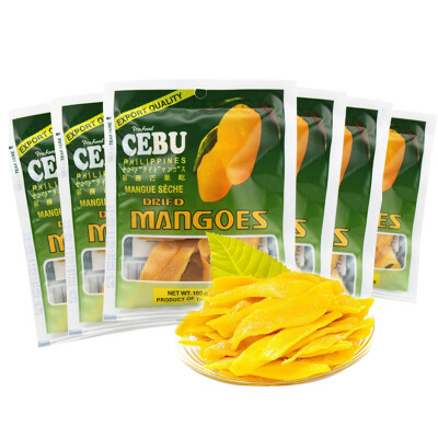 菲律宾进口零食品特产宿雾顶级芒果干g*包进口芒果干