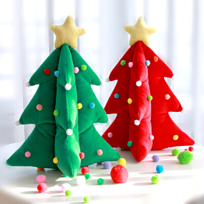 圣诞树许愿树文艺糖果色玩偶创意礼物送男友女友闺蜜无独有偶