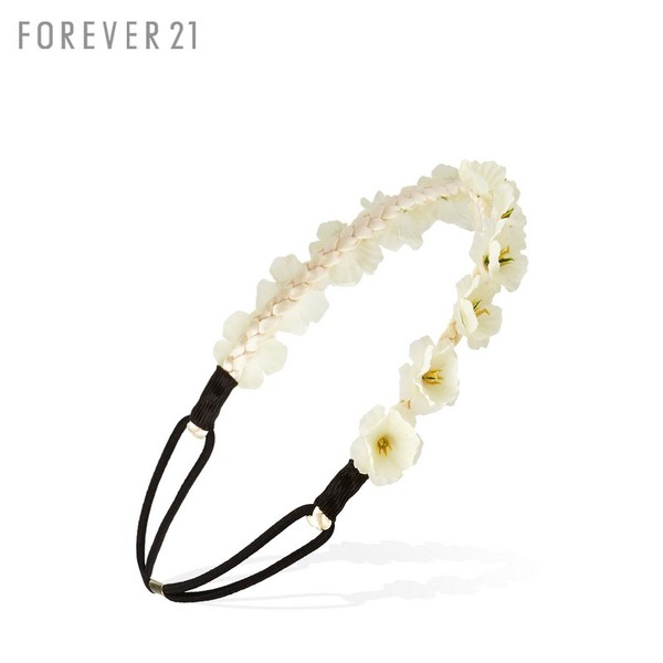 惊喜79折 FOREVER21 配件 F21简约立体花朵发带