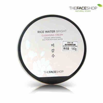 The Face Shop 卸妆 米水亮颜卸妆霜 180g ￥52.00 温和卸妆 补水保湿