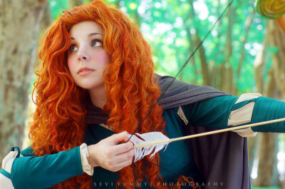 勇敢传说 COS Brave - Merida Cosplay : Legends are Lessons by Thecrystalshoe on deviantART