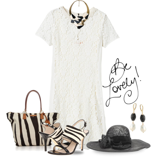 A fashion look from July 2013 featuring Rebecca Taylor dresses, KORS Michael Kors shoes and Dooney &amp;amp; Bourke tote bags. Browse and shop related looks.