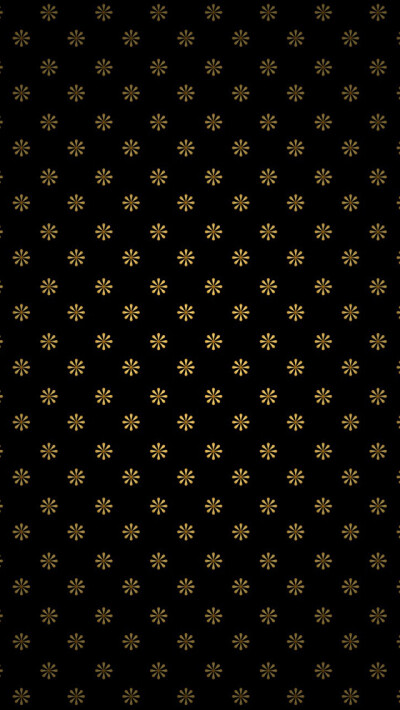 Golden flowers pattern iPhone 5s wallpaper